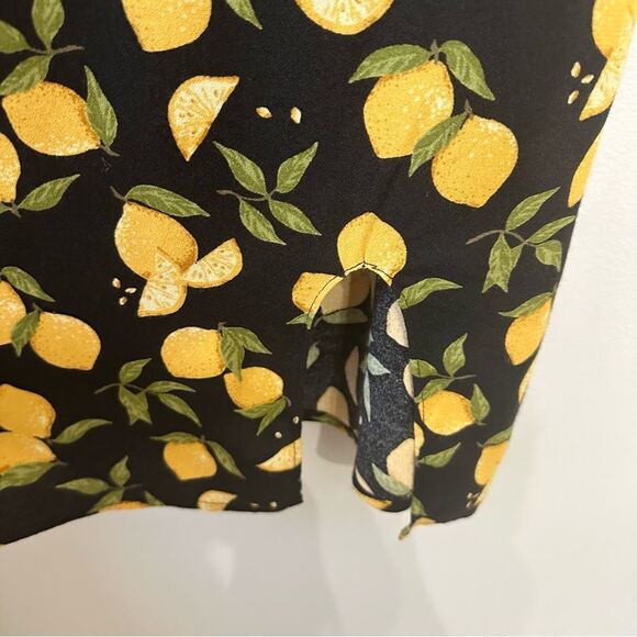 Reformation Marlow Dress in Lemon Drop - Picture 5 of 6